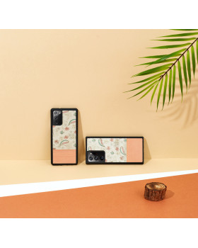 MAN&WOOD case for Galaxy Note 20 pink flower black-foto4