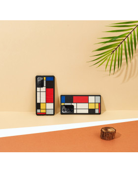 MAN&WOOD case for Galaxy Note 20 Ultra mondrian wood black-foto4