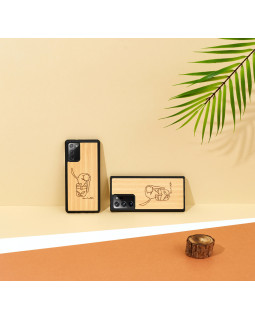 MAN&WOOD case for Galaxy Note 20 Ultra cat with fish-foto4