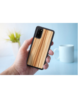 MAN&WOOD case for Galaxy S20 cappuccino black-foto4