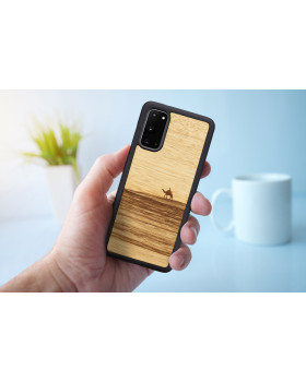 MAN&WOOD case for Galaxy S20 terra black-foto4