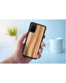 MAN&WOOD case for Galaxy S20+ cappuccino black-foto4