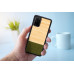 MAN&WOOD case for Galaxy S20+ bamboo forest black Mobiili ümbrised