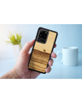 MAN&WOOD case for Galaxy S20 Ultra terra black-foto4