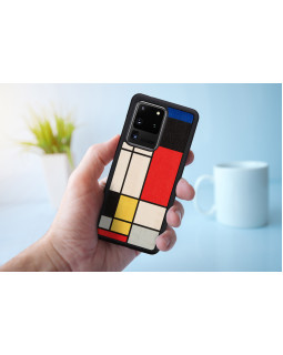 MAN&WOOD case for Galaxy S20 Ultra mondrian wood black-foto4