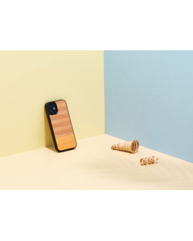 MAN&WOOD case for iPhone 12 mini herringbone arancia black-foto4