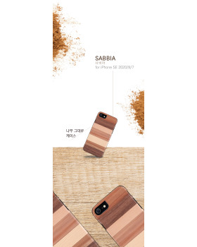 MAN&WOOD case for iPhone 7/8 sabbia black-foto4