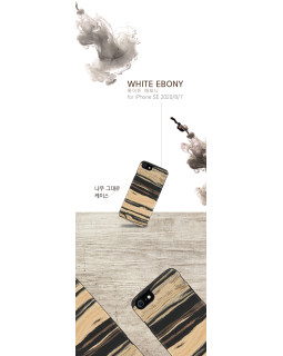 MAN&WOOD case for iPhone 7/8 white ebony black-foto4