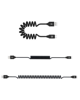 Tellur Data Cable Extendable USB to Type-C 3A 1.8m Black-foto4