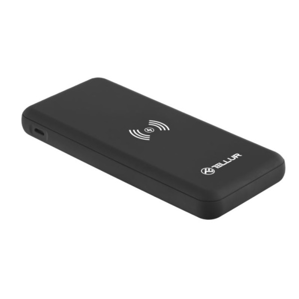 Tellur PBW102 Power Bank 10000mAh Qi wireless 18W black Akupangad