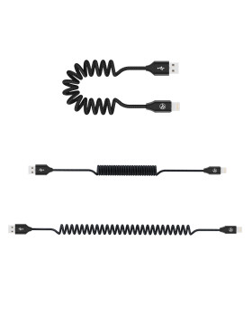 Tellur Data Cable Extendable USB to Lightning 3A 1.8m Black-foto4