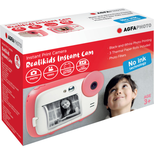 AGFA Realikids Instant Cam pink 