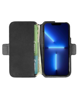 Krusell Leather PhoneWallet Apple iPhone 13 Pro black (62395)-foto4