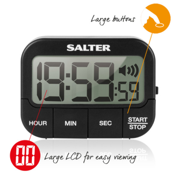 Salter 355 BKXCDU Loud Digital Kitchen Timer Muu köögitehnika