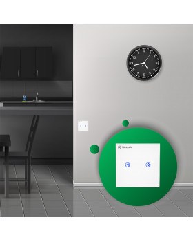 Tellur Smart WiFi switch, SS2N 2 port 1800W 10A-foto4