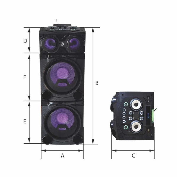 Manta SPK5520 Cube 