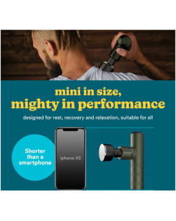 Homedics HHP-65GN MYTI Mini Massage Gun Evergreen-foto4