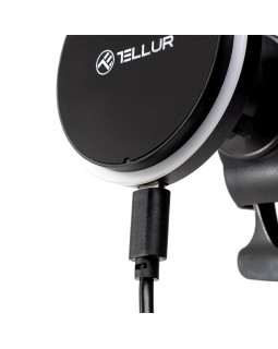 Tellur Wireless car charger, MagSafe compatible, 15W black-foto4