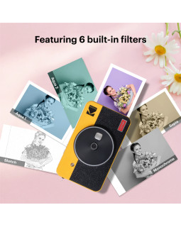 Kodak Mini Shot 2 Camera and Printer Combo Retro Yellow-foto4