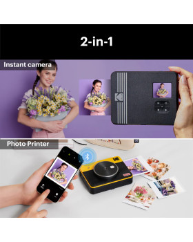 Kodak Mini Shot 3 Square Retro Instant Camera and Printer Yellow-foto4