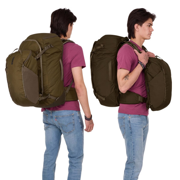 Thule 5318 Landmark 70L Unisex Travel Pack Deep Khaki