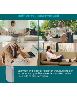 Homedics SR-CMXKE10HBND  Modulair Compression System Knee Wrap + Controller-foto4