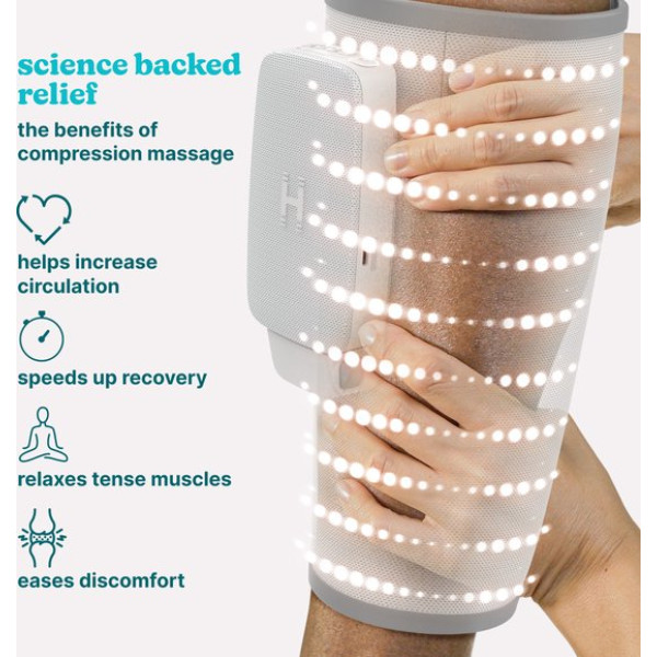 Homedics SR-CMXCE10HBND  Modulair Compression System Calf Wrap + Controller