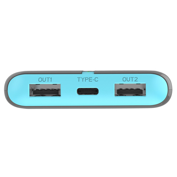 Tracer 47514 EnerGo 10000mAh Power Bank gray/blue