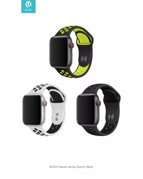 Devia Deluxe Series Sport Band for Apple Watch 4 Yellow-foto4