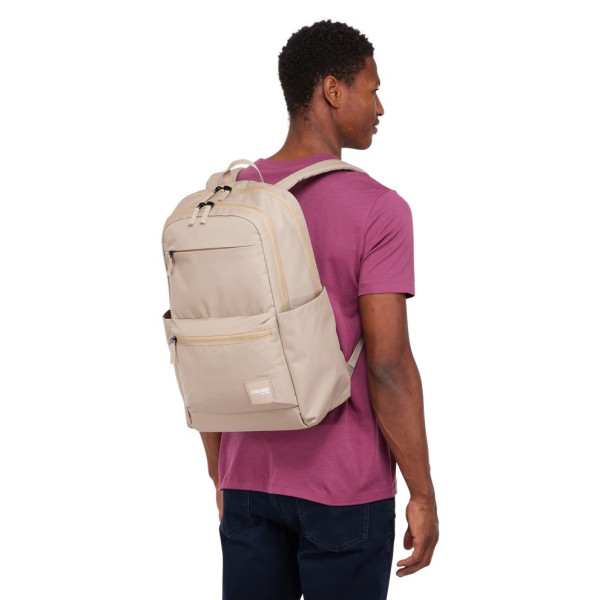 Case Logic 5196 Uplink recycled laptop backpack CCAM-3216 Boulder beige