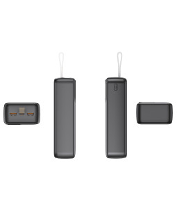 Tracer 47824 Prime-V3 30000mAh QC22.5W+PD20W Power Bank, Black-foto4