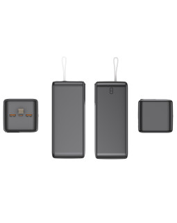 Tracer 47825 Prime-V5 50000mAh QC22.5W+PD20W Power Bank, Black-foto4