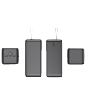 Tracer 47825 Prime-V5 50000mAh QC22.5W+PD20W Power Bank, Black-foto4