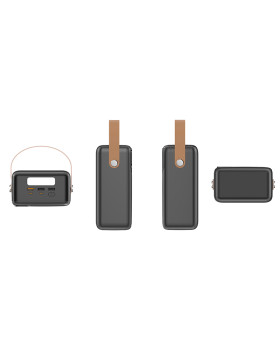Tracer 47826 Prime-V8 80000mAh QC22.5W+PD20W Power Bank, Black-foto4