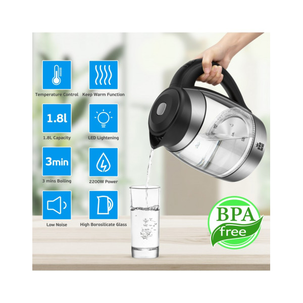ForMe FKG-458 Cordless Electric Kettle 1,8 L