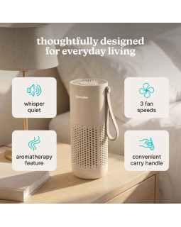 Homedics AP-P59BG-WW Whisper Pure Mini Air Purifier-foto4