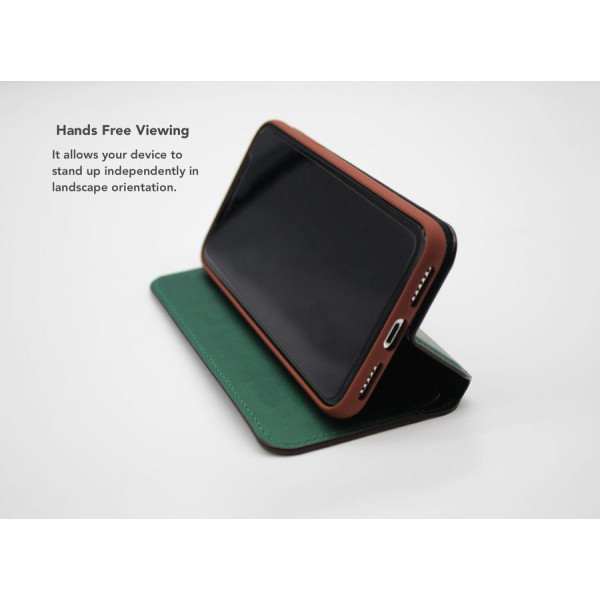VixFox Smart Folio Case for Huawei P20 forest green Mobiili ümbrised