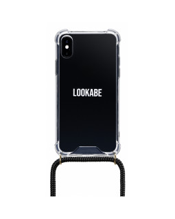 Lookabe Necklace iPhone Xs Max gold black loo005-foto5