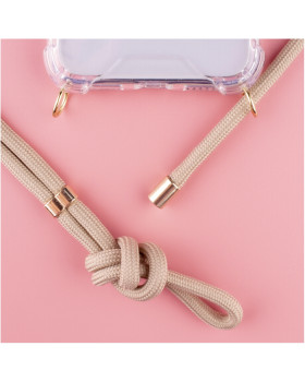 Lookabe Necklace iPhone 7/8+ gold nude loo007-foto5