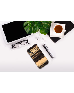 MAN&WOOD SmartPhone case iPhone XR white ebony black-foto5