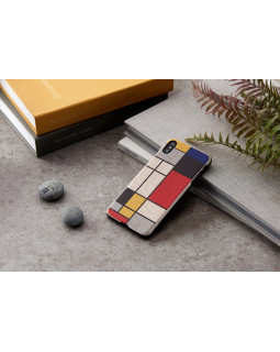MAN&WOOD SmartPhone case iPhone X/XS modrian wood white-foto5