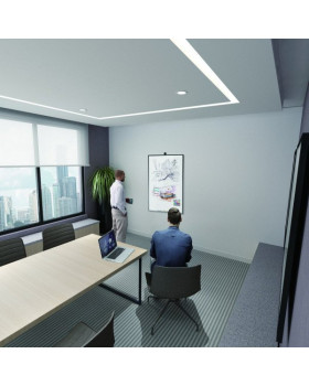 Sbox PLB-1246F Fixed Flat Screen LED TV Mount 37