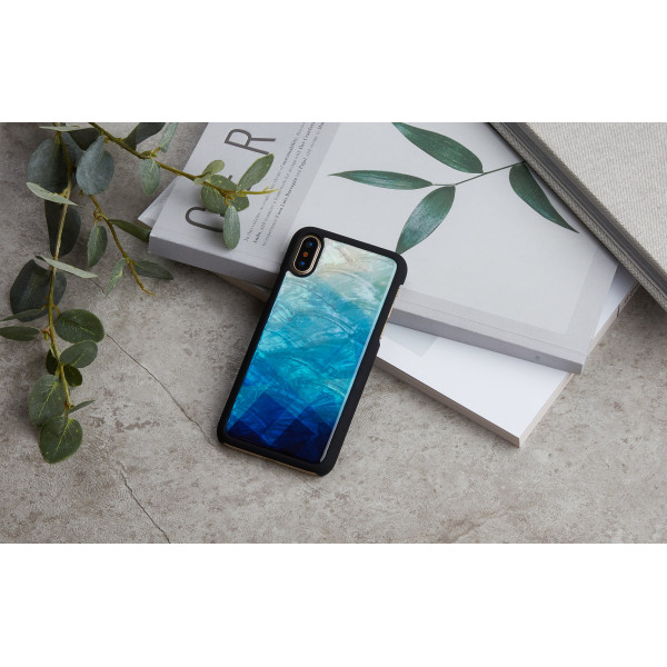 iKins SmartPhone case iPhone XS/S blue lake black Mobiili ümbrised