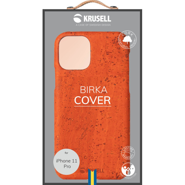 Krusell Birka Cover Apple iPhone 11 Pro rust Mobiili ümbrised