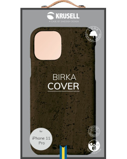 Krusell Birka Cover Apple iPhone 11 Pro dark brown-foto5