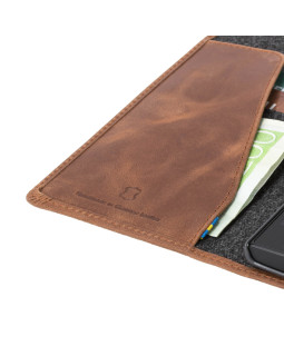 Krusell Sunne 2 Card Foliowallet Sony Xperia L2 vintage cognac-foto5
