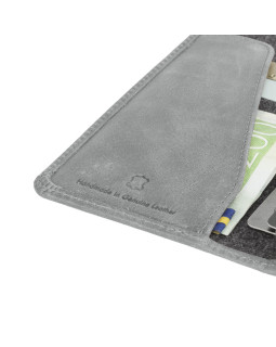 Krusell Sunne 4 Card FolioWallet Apple iPhone XS Max vintage grey-foto5