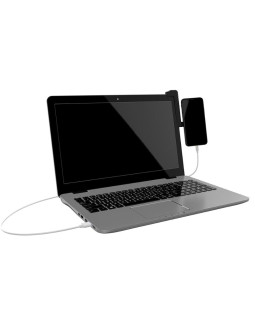 Tellur Phone Holder Magnetic, Laptop Display Mount, MDM, black-foto5