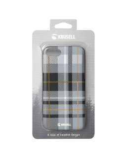 Krusell Limited Cover Apple iPhone 8/7 plaid dark grey-foto5