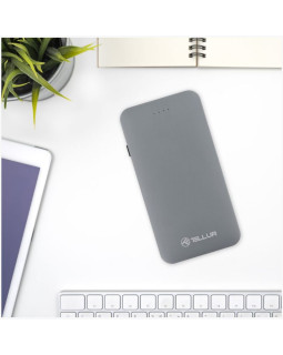 Tellur Power Bank QC 3.0 Fast Charge, 5000mAh, 3in1 gray-foto5